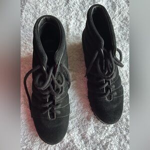 Cole Haan Black Ankle Boots